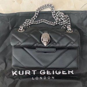 Kurt Geiger small shoulder bag silver